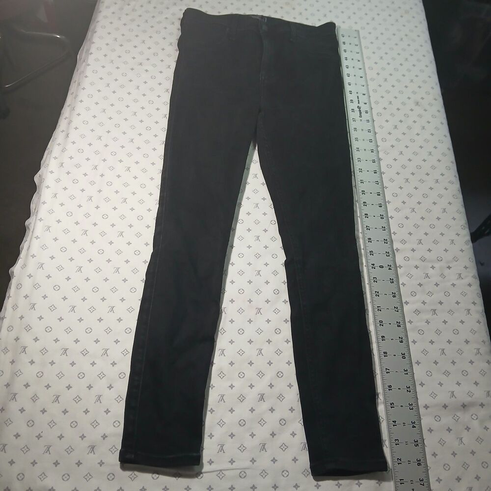 Abercrombie & Fitch Simone High Rise Jean Legging Womens Size 27 / 4 Short Black